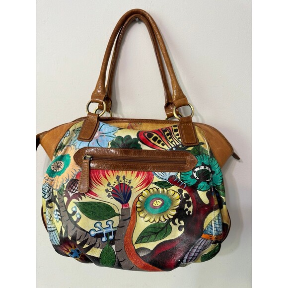 SHARIF ARTISAN IMPRESSIONS HANDPAINTED BAG - Picture 1 of 10